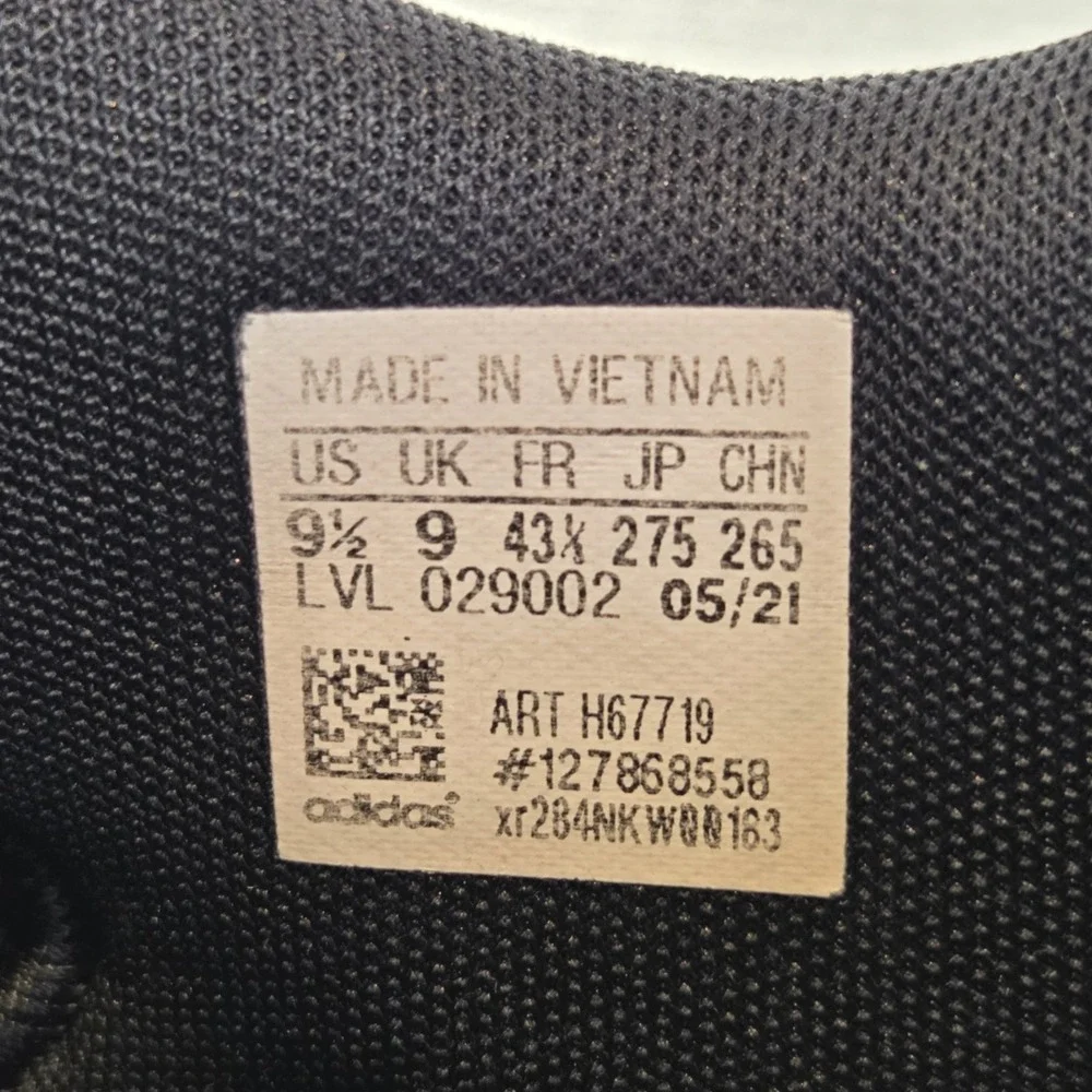 Adidas D.O.N. Issue #3 Team‎ Mid Black Basketball Shoes # H67719 Men's 9.5 - Picture 8 of 9